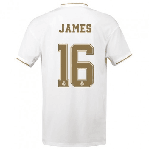 Camisetas de fútbol baratas Real Madrid James Rodríguez 16 1ª equipación 2019 – Manga Corta – de fútbol baratas,Camisetas del Niños,Eurocopa 2020