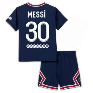 Camisetas de fútbol Paris Saint-Germain Lionel Messi 30 1ª equipación Niños 2021 2022 – Manga Corta