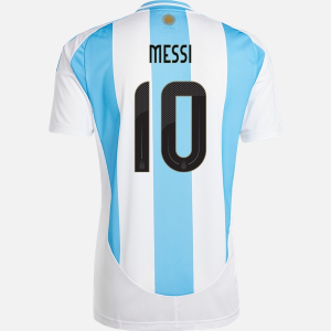 Camiseta Argentina Messi 10 1ª equipación 3 estrellas 2024 – Manga Corta